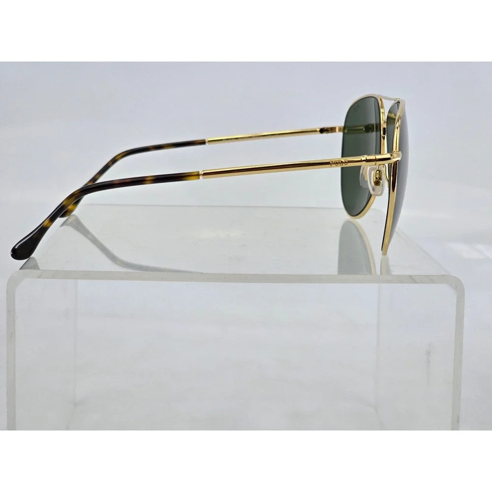 Polo Ralph Lauren Sunglasses Mens 62mm Shiny Gold Bottle Green PH3148 - New